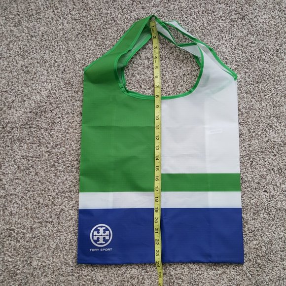 NEW Tory Burch SPORT Tote Bag Reusable Nylon Tote Large - Picture 7 of 10
